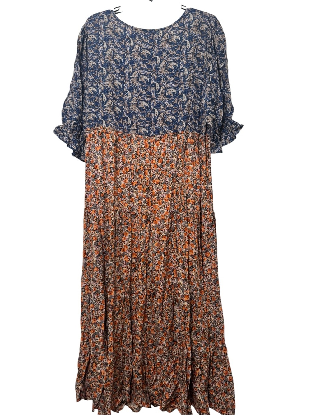 Natural Life Collette Floral Tiered Maxi Dress - Picture 6 of 7